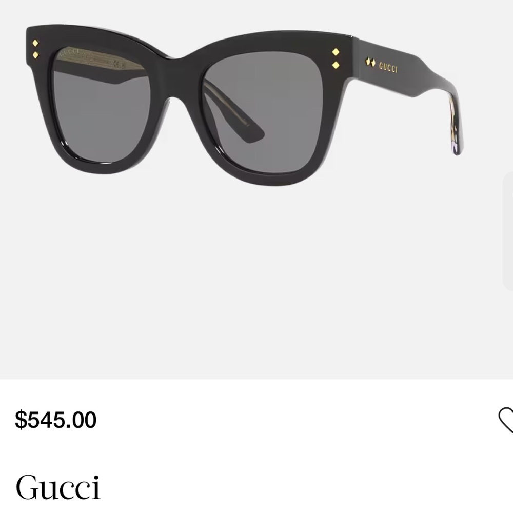 Gucci black sunglasses GG 1082 S
